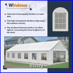 20x40 Party Tent Heavy Duty Removable Sidewalls Waterproof Outdoor Wedding