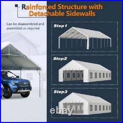 20x40 Party Tent Heavy Duty Removable Sidewalls Waterproof Outdoor Wedding