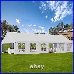 20x40ft PVC Tent Wedding Event Shelters Galvanized Canopy Removable Heavy Duty