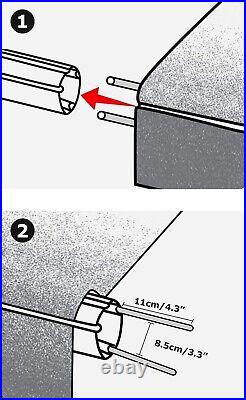 21'(Fabric 20'2) RV Awning Fabric Replacement Standard Grade Premium Vinyl