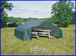 22x20x13 Peak ShelterLogic Peak Style Portable Garage Canopy Carport 82043