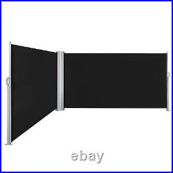240x63 Retractable Side Awning Outdoor Patio Wind Screen Privacy Shade Divider