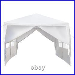 2PCS 10 x 20' Gazebo Party Tent with 6 Side Walls Wedding Canopy Cater Events