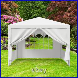 2PCS 10'x10' Outdoor Canopy Tent Gazebo Wedding Party Event Tent with Sidewalls