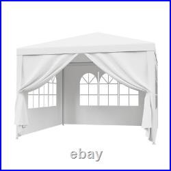 2PCS 10'x10' Outdoor Canopy Tent Gazebo Wedding Party Event Tent with Sidewalls