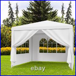 2PCS 10'x10' Outdoor Canopy Tent Gazebo Wedding Party Event Tent with Sidewalls