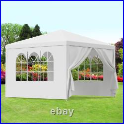 2PCS 10'x10' Outdoor Canopy Tent Gazebo Wedding Party Event Tent with Sidewalls