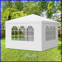 2PCS 10'x10' Outdoor Canopy Tent Gazebo Wedding Party Event Tent with Sidewalls