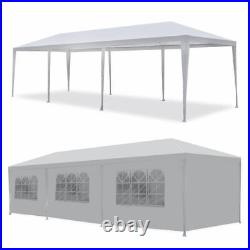2PCS 10'x30' Gazebo Canopy Party Tent Wedding Outdoor Pavilion Cater Waterproof
