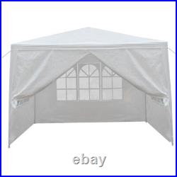 2X 10'x10' 4 Walls Outdoor Canopy Party Tent Wedding Heavy Duty Gazebo Garden