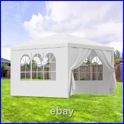 2X 10'x10' 4 Walls Outdoor Canopy Party Tent Wedding Heavy Duty Gazebo Garden