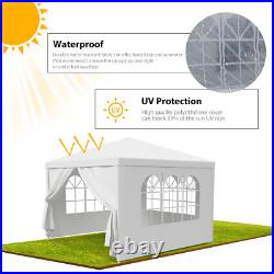 2X 10'x10' 4 Walls Outdoor Canopy Party Tent Wedding Heavy Duty Gazebo Garden 2X 10'x10' 4 Walls Outdoor Canopy Party Tent Wedding Heavy Duty Gazebo Garden