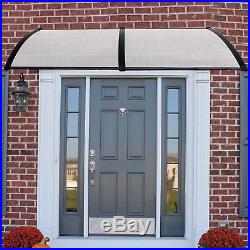 2X Door Window Outdoor Awning Canopy Patio Cover UV Rain Snow Protection 40x80