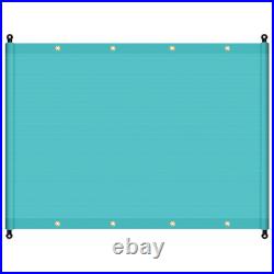 3-8ft Pergola Replacement Shade Cover Panel with Rod for Yard Garden Turquoise