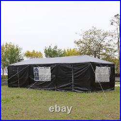 30' 20' 10' Waterproof Canopy Wedding Camping Party Tent 8 Removable Walls NEW