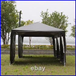 30' 20' 10' Waterproof Canopy Wedding Camping Party Tent 8 Removable Walls NEW