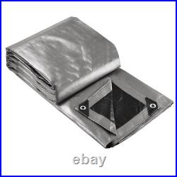 30x50 10mil Heavy Duty Canopy Poly Tarp Reinforced Tent Car Boat Cover Tarpaulin
