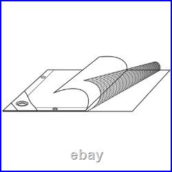 30x50 10mil Heavy Duty Canopy Poly Tarp Reinforced Tent Car Boat Cover Tarpaulin