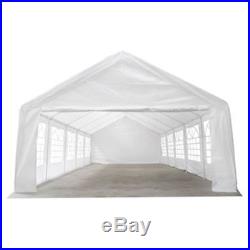 32'x16' 13'x 26' PE Party Tent Heavy Duty Carport Canopy Tent Wedding Shelter