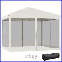 3X3M Pop Up Canopy Party Tent with Netting, Instant Gazebo Ez up Screen House