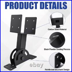 4 Pcs Heavy Duty Roof Riser Brackets Kit 4Ã-4 Adjustable Height Angle Pergola