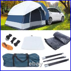 4 Person Camping Tent Sets with Storage Bag for Universal SUV Car Canopy Shelter