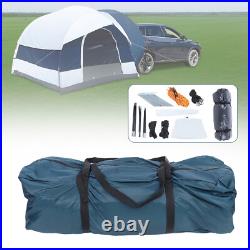 4 Person Camping Tent Sets with Storage Bag for Universal SUV Car Canopy Shelter