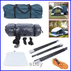 4 Person Camping Tent Sets with Storage Bag for Universal SUV Car Canopy Shelter