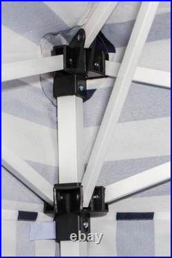 4' X 4' Portable Dressing Room, Pop up Portable Changing Room, Navy Blue / White