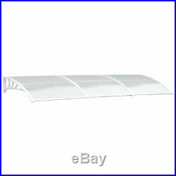 40×120 Window Awning Outdoor Front Door Awning Patio Cover Garden Canopy 4012