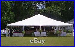 40 x 80 White Celina Tent Classic Series Frame Tent for Catering Outdoor Parties