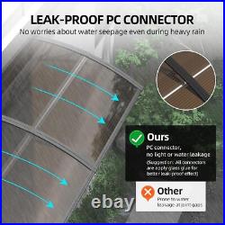 40x 60 Awnings Canopy for Patio Window Front Door Porch All Weather Shelter
