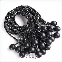 40x50 Ft 10 Mil Poly Tarp Protective Cover Ball Bungee Kit Tarpaulin Outdoor