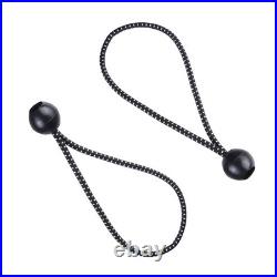 40x50 Ft 10 Mil Poly Tarp Protective Cover Ball Bungee Kit Tarpaulin Outdoor