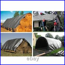 40x50FT Heavy Duty Tarp Poly Canopy Tent Shelter Reinforced Resistant Tarpaulin