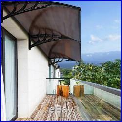 40x80 Outdoor Door Window Awning Patio Canopy Cover Sun Shade Rain UV Protected