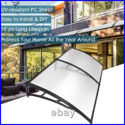 40x80 Outdoor Window Door Awning Canopy Porch Sun Shade Shelter Patio Exterior