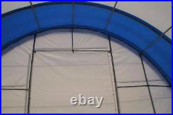 40x80x20 Dome Tension Canvas Fabric Storage Building Hoop Barn