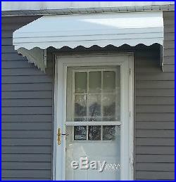 46 Cadet Gray Aluminum Awning Window or Door Canopy Kit- 46W x 36P x 15D