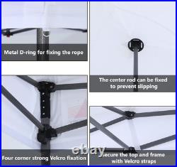 500D Extra Thick 10x10 Canopy Top Replacement Bonus 4 Weight Bags Included