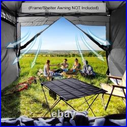 5Pcs Sidewalls for 10X10 Commercial Instant Canopy Tent, Converts Canopy into Te