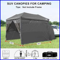 5Pcs Sidewalls for 10X10 Commercial Instant Canopy Tent, Converts Canopy into Te 5Pcs Sidewalls for 10X10 Commercial Instant Canopy Tent, Converts Canopy into Te