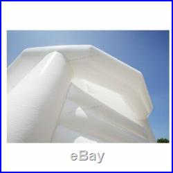 5x5x4.7mH Portable White Inflatable Wedding Party Bouncy Castle Decor Canopy