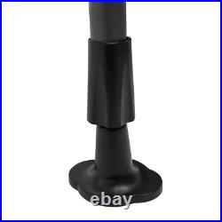 6.5-10ft Height Adjustable Patio Awning Retractable Awning Sunshade Shelter