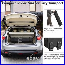 6.6×6.6/8×8/10×10/12×12FT Pop Up Tent, Outdoor Portable Tent with Surrounding Edge