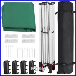 6.6×6.6/8×8/10×10/12×12FT Pop Up Tent, Outdoor Portable Tent with Surrounding Edge