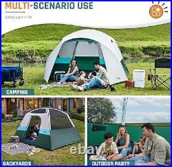 6/8/10/11 Person Camping Tent with Porch, Family Tents for Camp Big Dome Tunnel