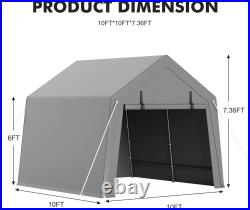 6 Sizes Bike Cover Storage Shed Tent Portable Garage Shelter Outdoor Shade Patio