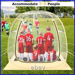 6 x 6 FT Instant Pop up Tent Weatherproof Shelter Sports Tent for 5-6 People
