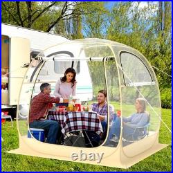 6 x 6 FT Instant Pop up Tent Weatherproof Shelter Sports Tent for 5-6 People 6 x 6 FT Instant Pop up Tent Weatherproof Shelter Sports Tent for 5-6 People